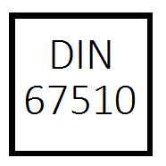 Prüfzertifikat DIN 67510 für langnachleuchtende Markierungen
